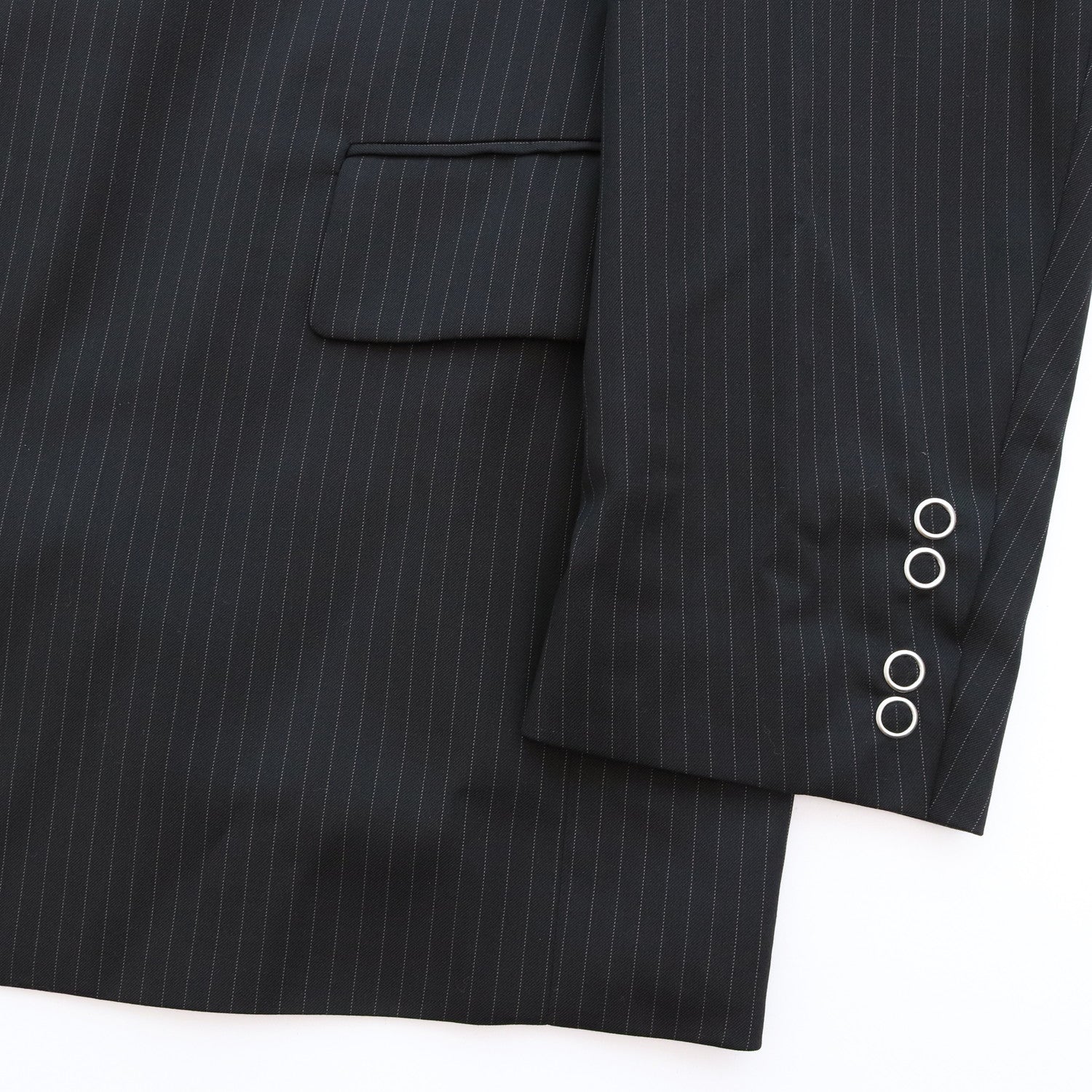 PETAL BLAZER #Stripes Black [SHSS24001]