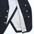 PETAL BLAZER #Stripes Black [SHSS24001]