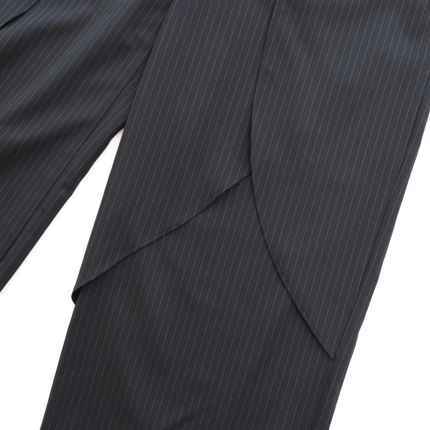 PETAL WIDE TROUSERS #Stripes Black [SHSS24002]