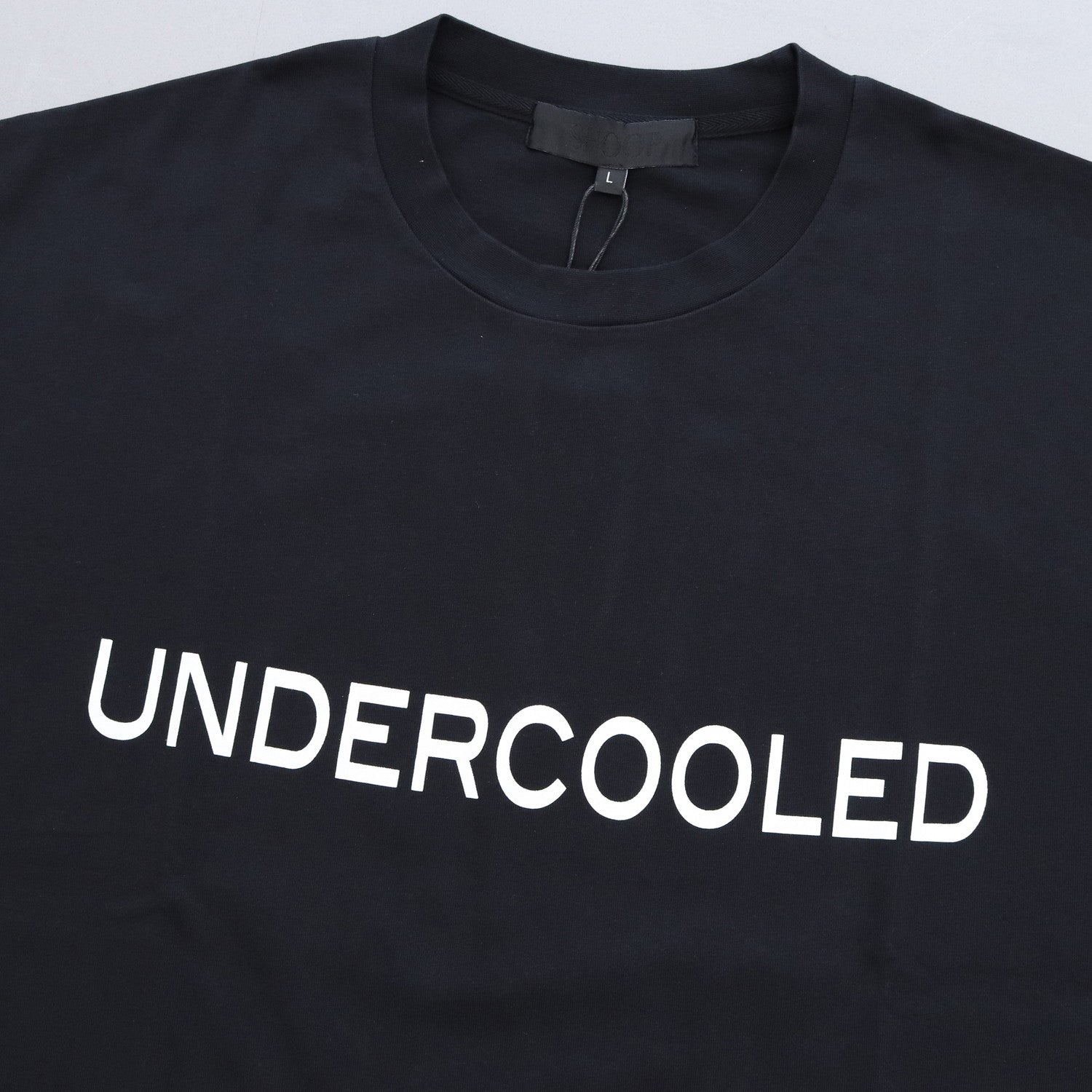 UNDERCOOLED T-SHIRT #Black [SHSS24032]
