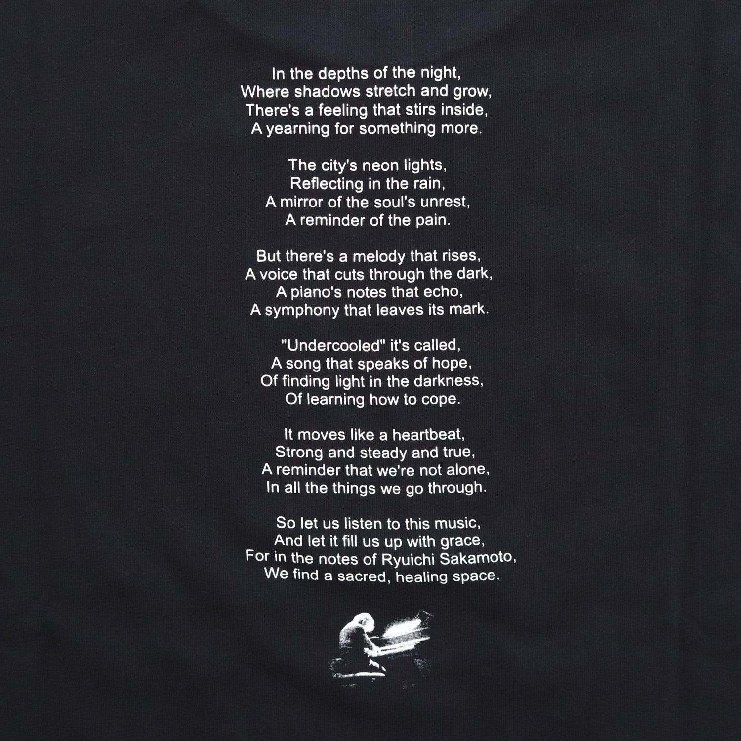 UNDERCOOLED T-SHIRT #Black [SHSS24032]