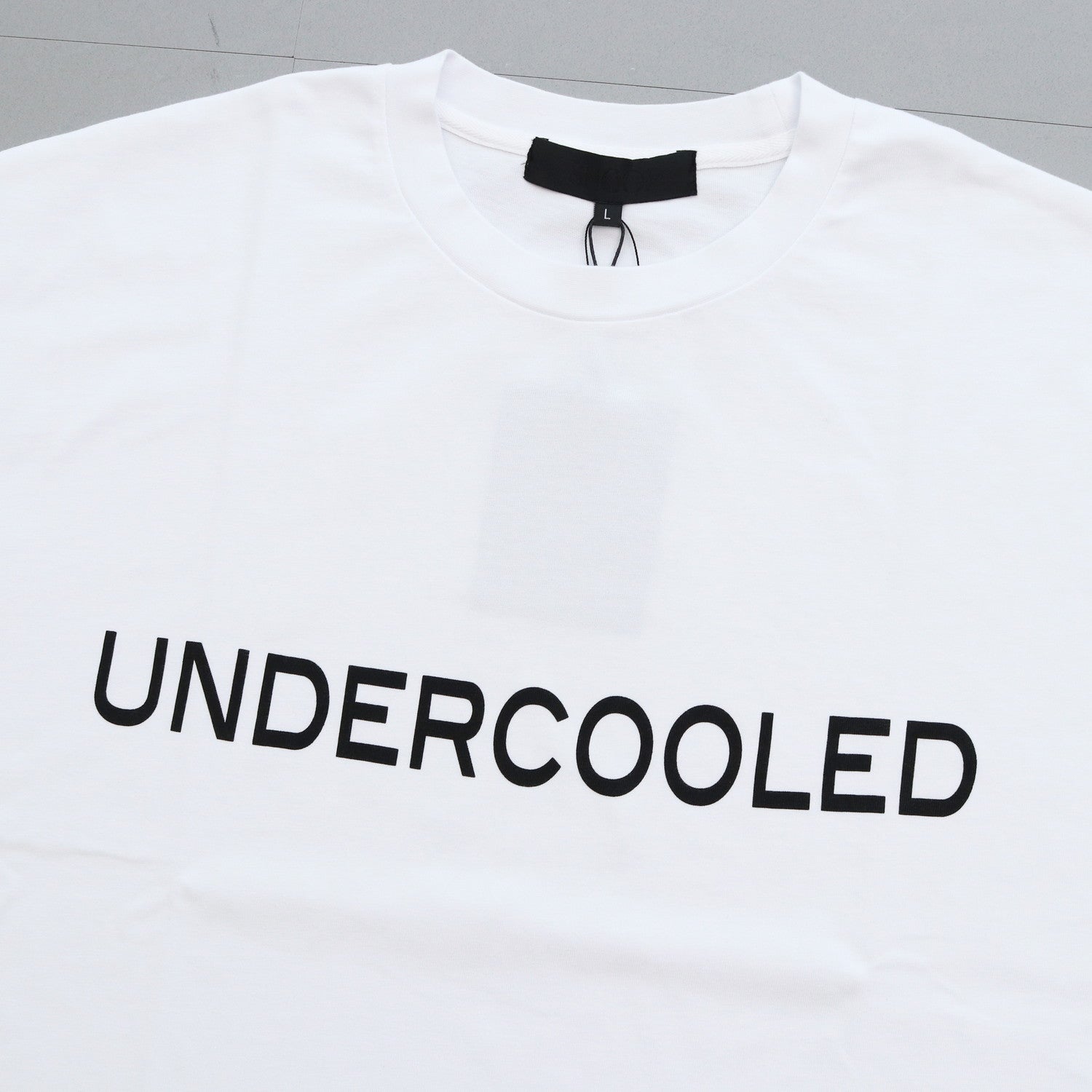 UNDERCOOLED T-SHIRT #White [SHSS24032]