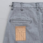 WARPED BOOT CUT DENIM (breaching) #black [S24SS11DNM-WSH]