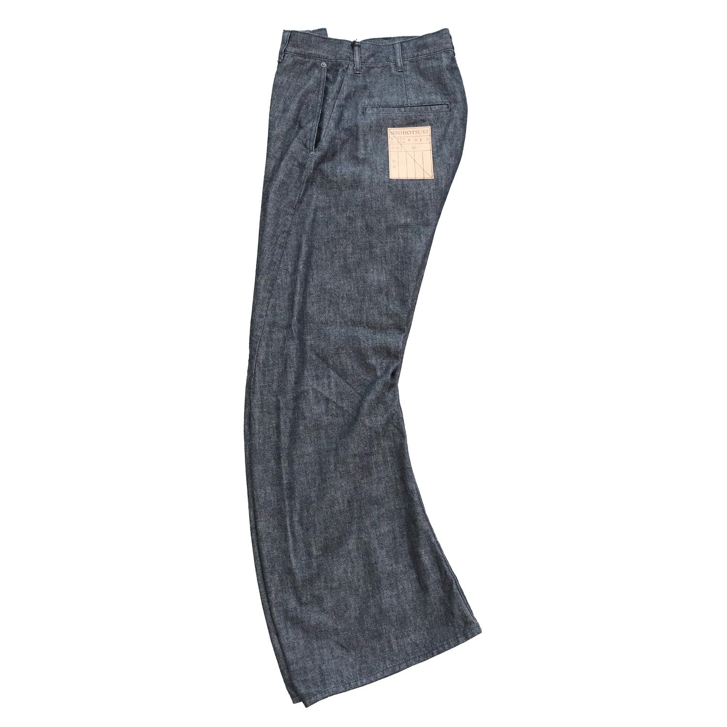 WARPED BOOT CUT DENIM #black [S24SS11DNM] – Reraise