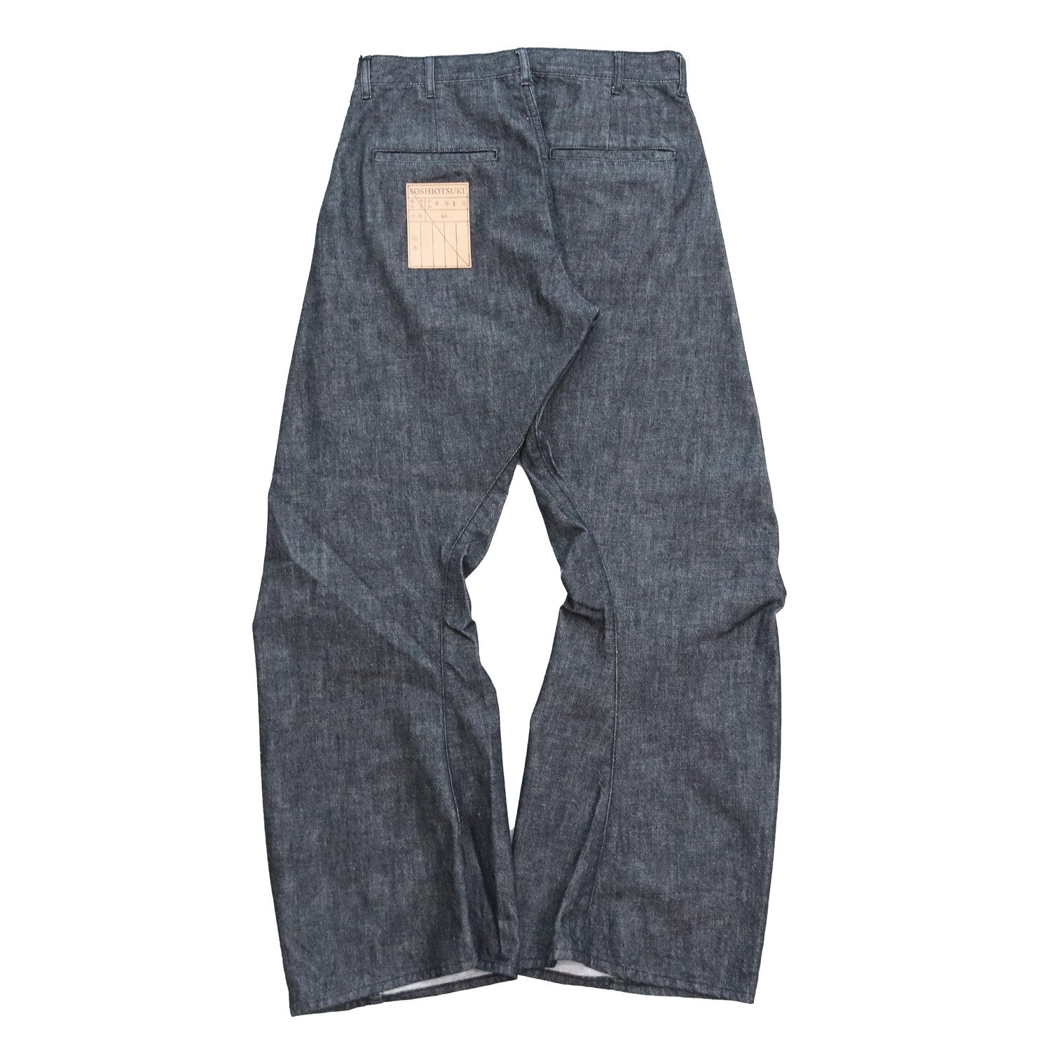WARPED BOOT CUT DENIM #black [S24SS11DNM]