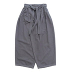 VOLENDAM PANTS (cotton) #chacoal black [S24SS07PT-C]