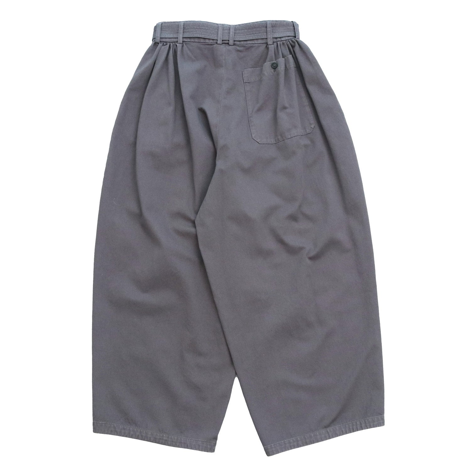VOLENDAM PANTS (cotton) #chacoal black [S24SS07PT-C]