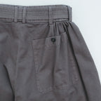 VOLENDAM PANTS (cotton) #chacoal black [S24SS07PT-C]