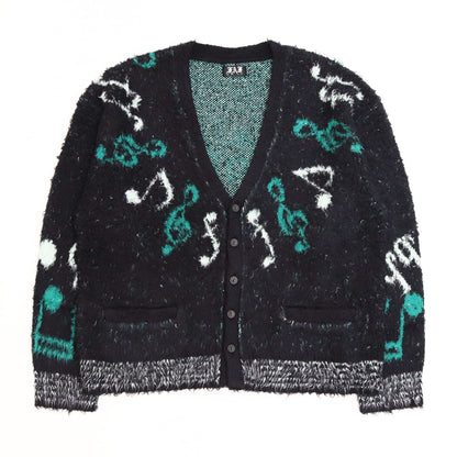 Notes Cardigan #BLACK [13413008]