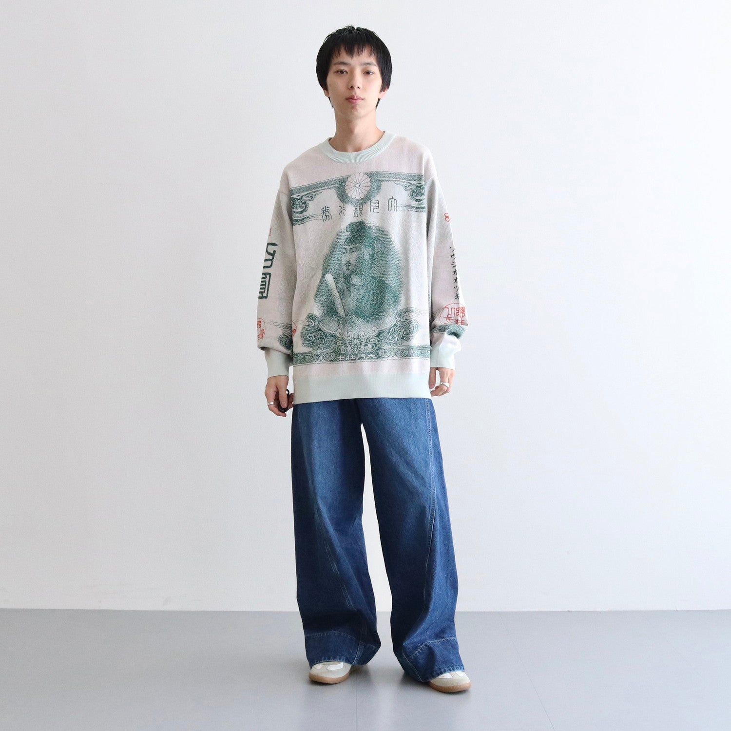 100YEN KNIT #IVORY [S23AW17KNT]