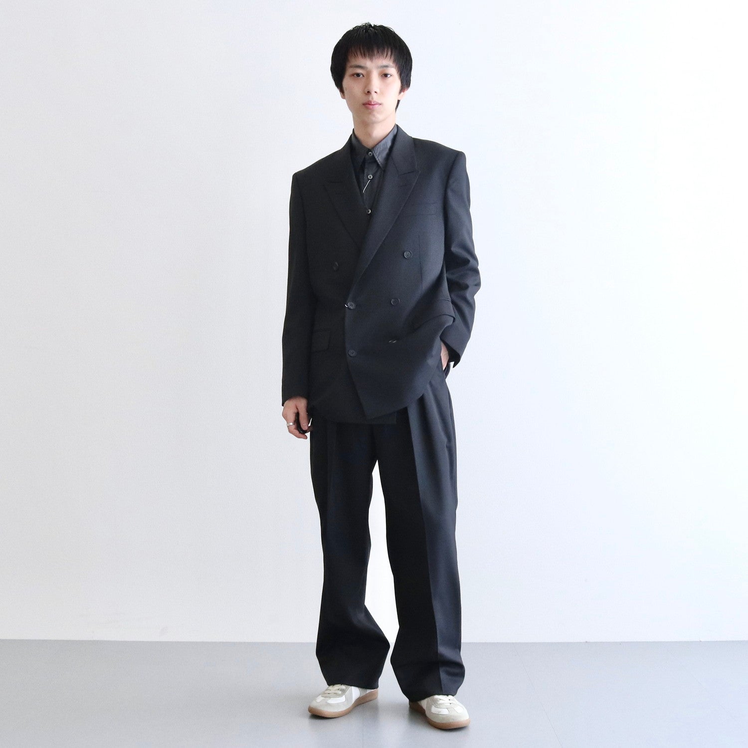 Stripe Jacket #Black [LB233-JK04]