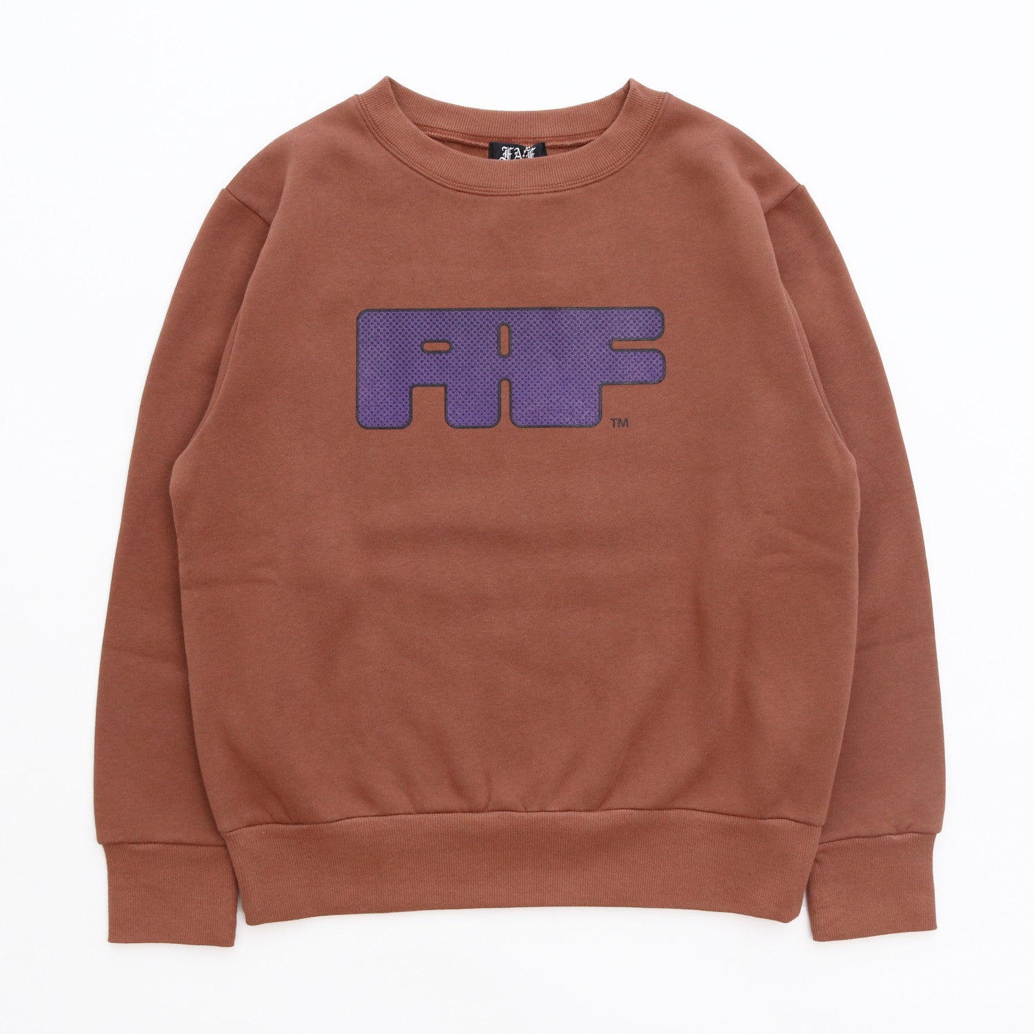 Square Logo Crewneck Sweat #BROWN [13411017]