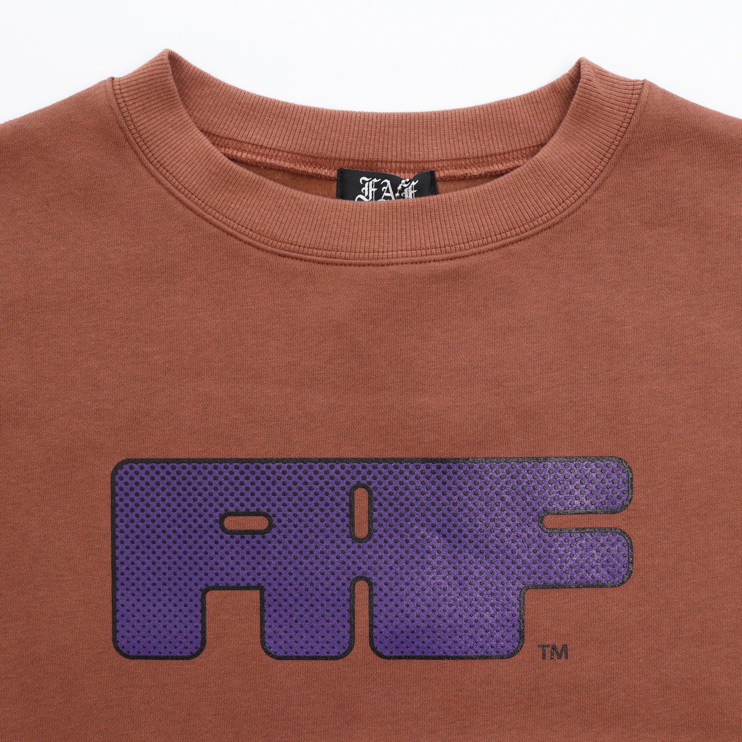 Square Logo Crewneck Sweat #BROWN [13411017]