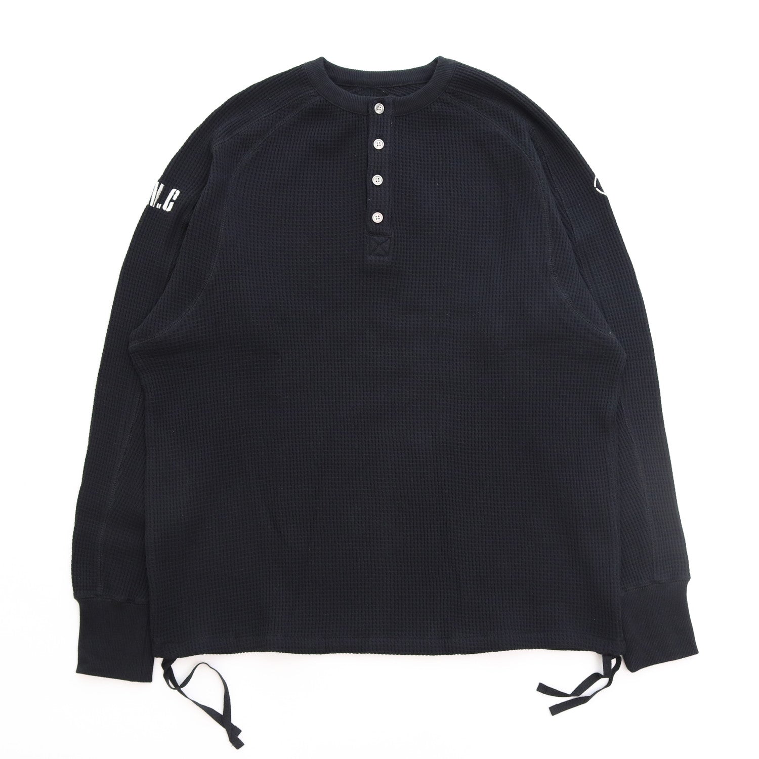 トップス FAF Thermal Henley Shirts Thermal Henley Shirts #BLACK [13412010] - FAF(FAKE AS FLOWERS
