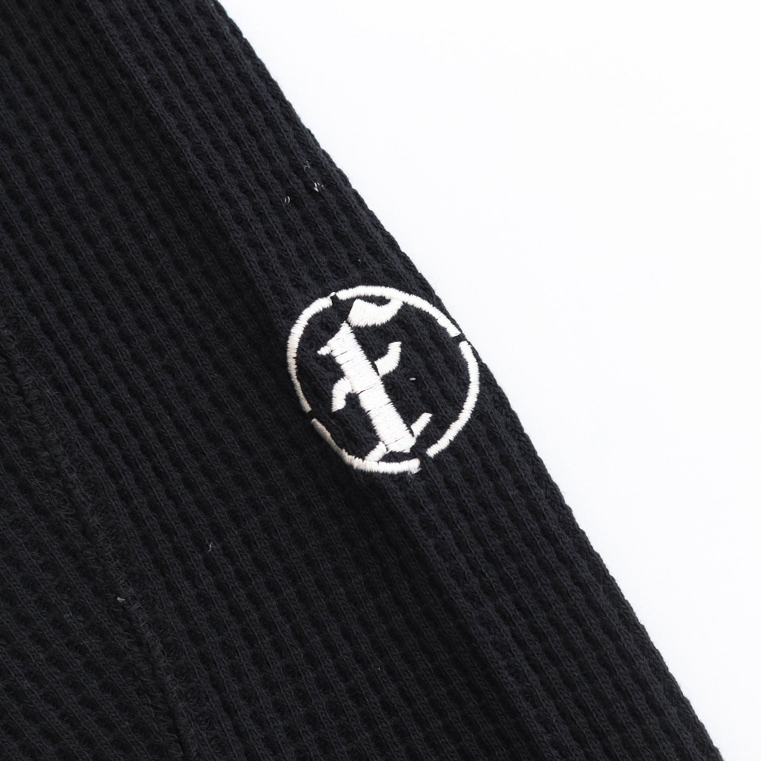 Thermal Henley Shirts #BLACK [13412010] - FAF(FAKE AS FLOWERS