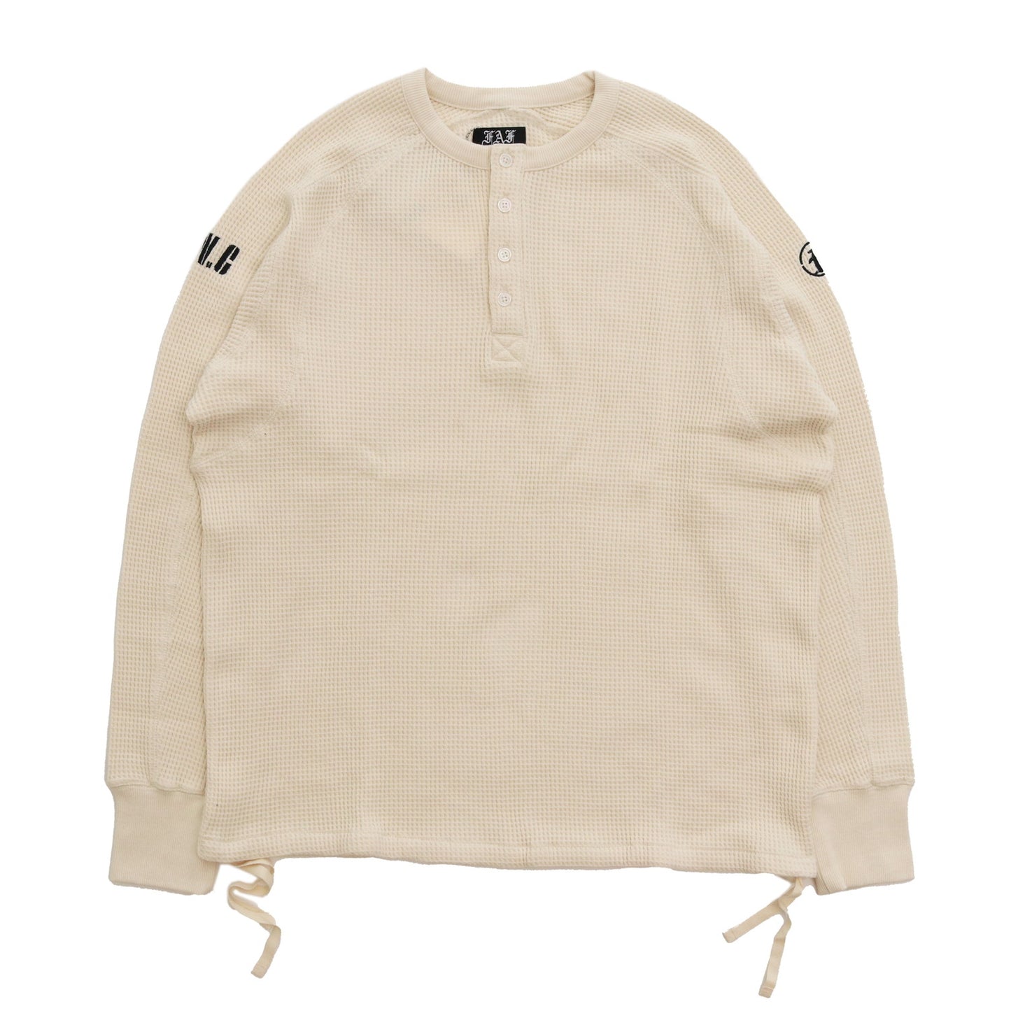 Thermal Henley Shirts #ECRU [13412010]