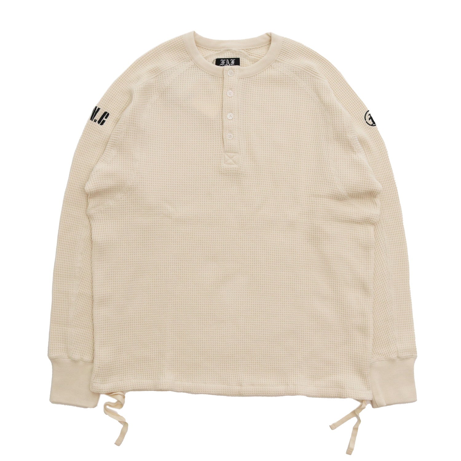 Thermal Henley Shirts #ECRU [13412010]