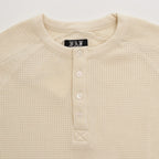 Thermal Henley Shirts #ECRU [13412010]