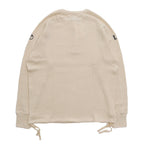 Thermal Henley Shirts #ECRU [13412010]