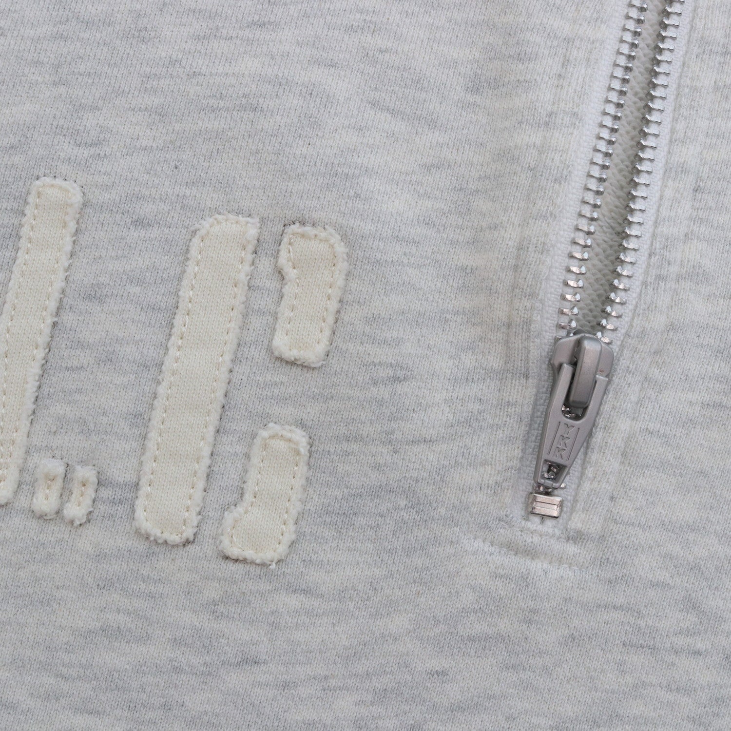 Half Zip Sweat Top #GRAY [13412011]