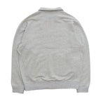 Half Zip Sweat Top #GRAY [13412011]