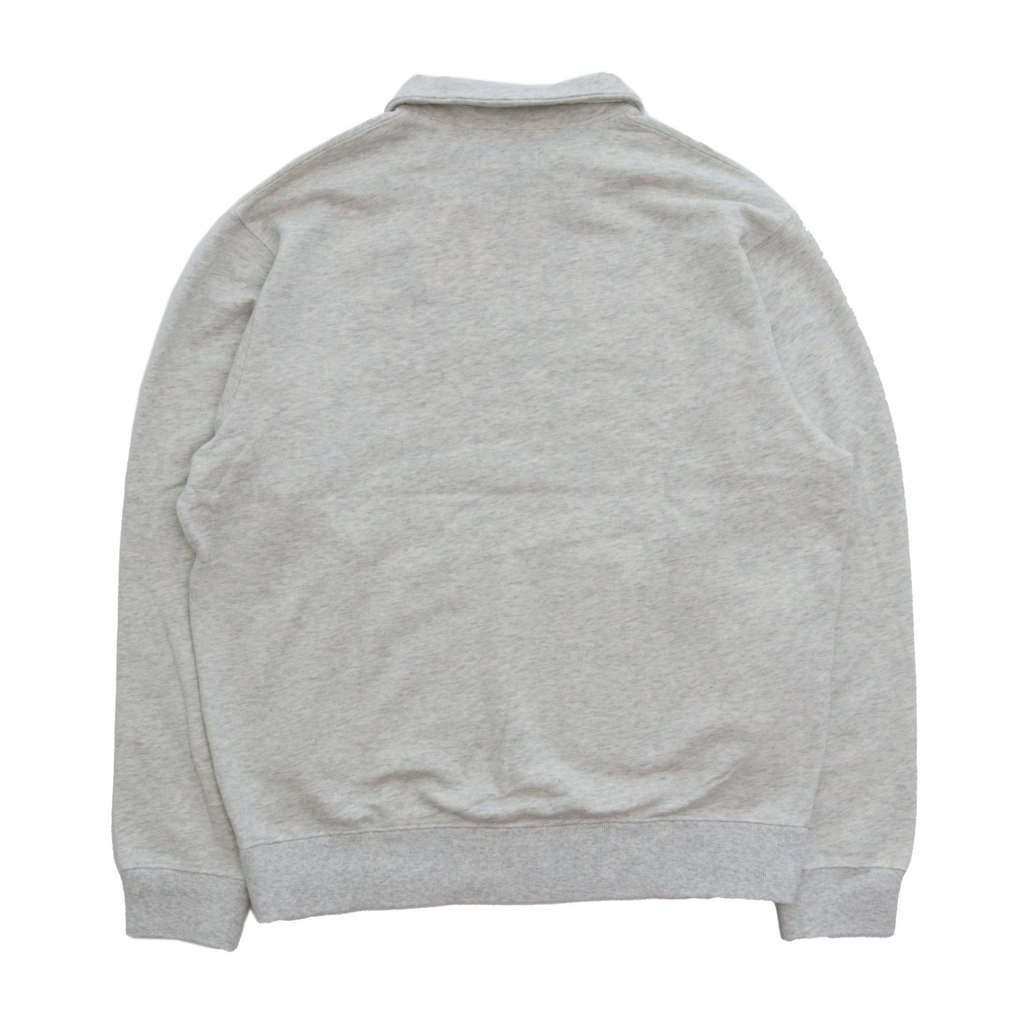 Half Zip Sweat Top #GRAY [13412011]