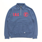 Half Zip Sweat Top #NAVY [13412011]