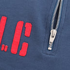 Half Zip Sweat Top #NAVY [13412011]