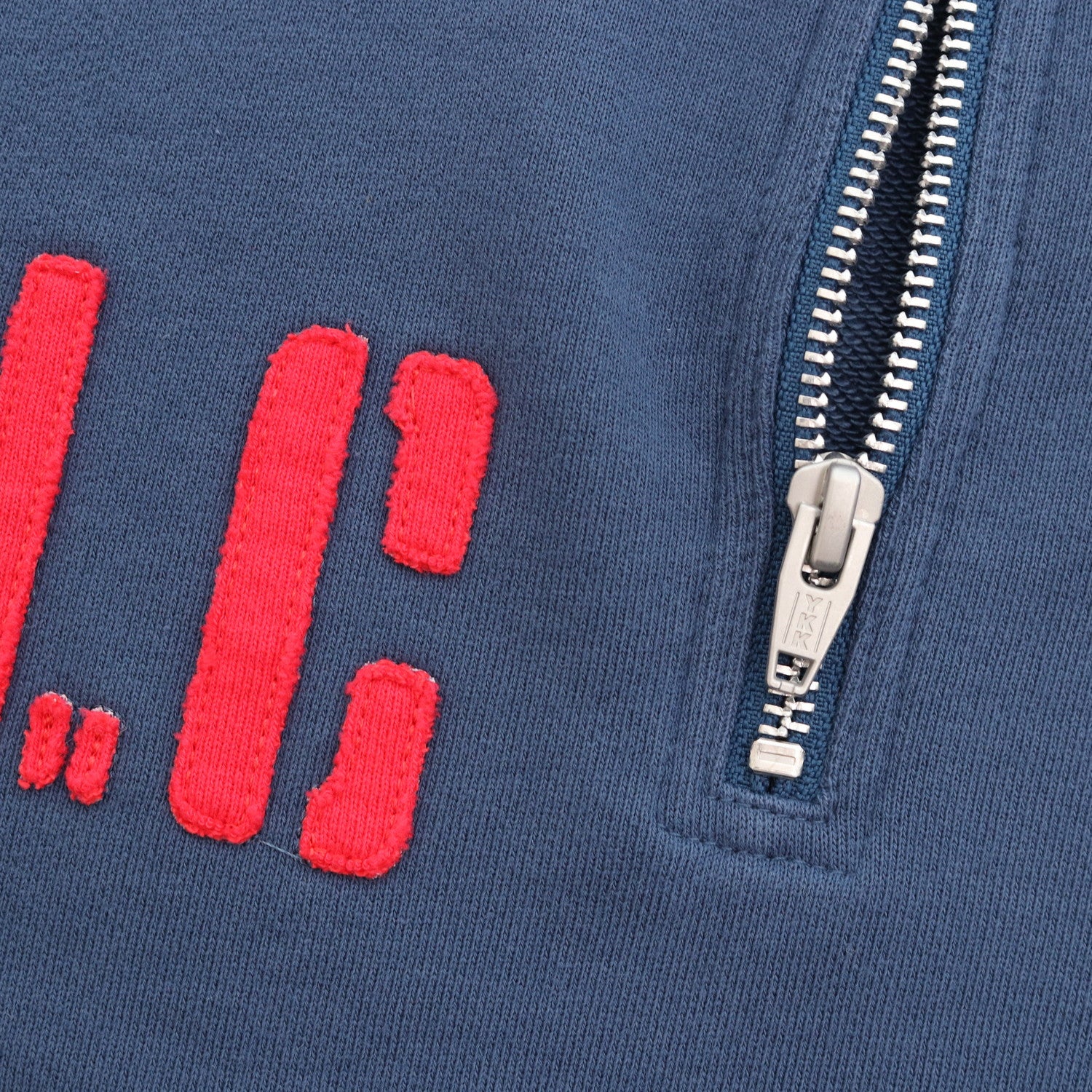 Half Zip Sweat Top #NAVY [13412011]