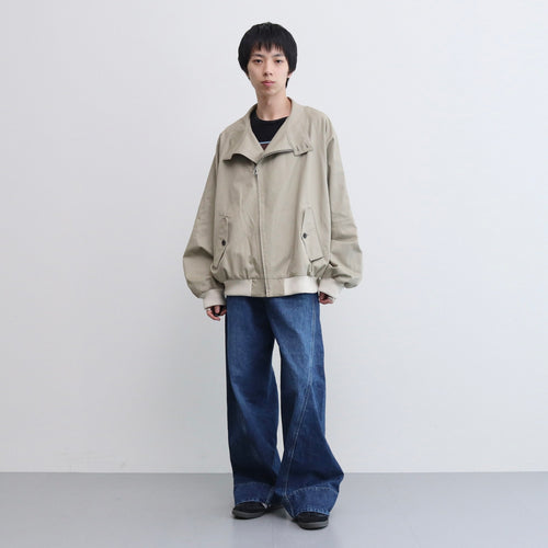 HARRINGTON JACKET #BEIGE [232-01-0304]