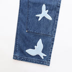 Parker Workwear Birds Pants #Washed Blue [AW23-005P]