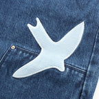 Parker Workwear Birds Pants #Washed Blue [AW23-005P]