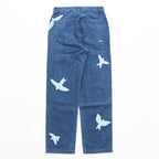 Parker Workwear Birds Pants #Washed Blue [AW23-005P]