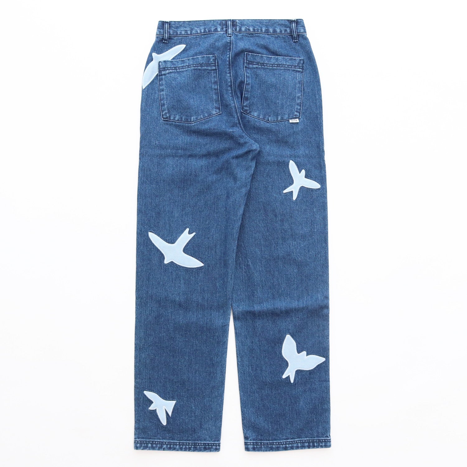 Parker Workwear Birds Pants #Washed Blue [AW23-005P]