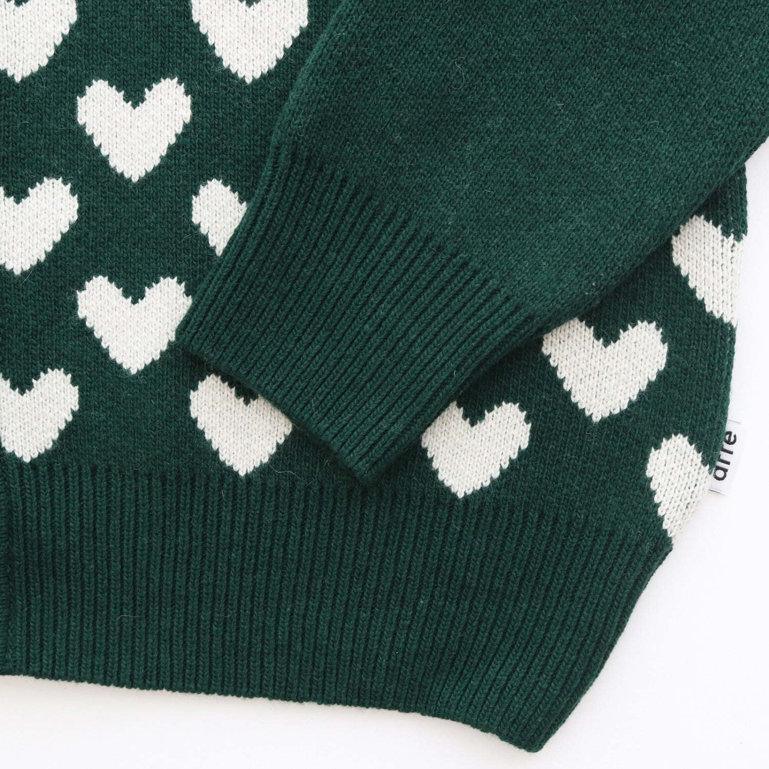 Kyle Heart Cardigan #Green [AW23-103K]