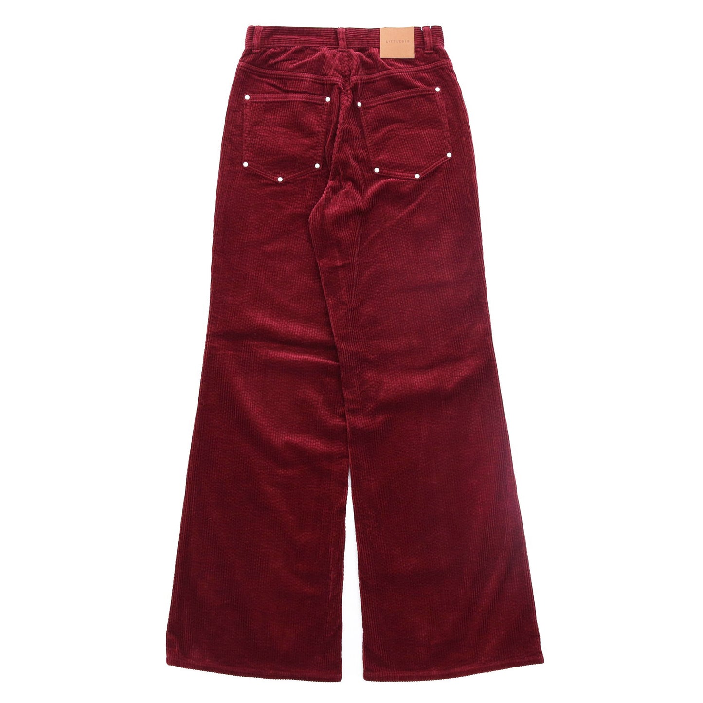 Corduroy Wide Pants #Bordeaux [LB233-PT08]