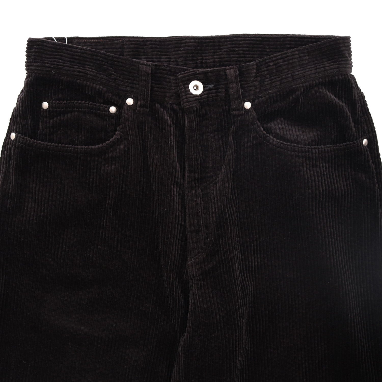 Corduroy Wide Pants #Black [LB233-PT08]