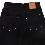 Corduroy Wide Pants #Black [LB233-PT08]