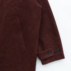 Stand Collar Long Coat #BROWN [AL23W-CO01]