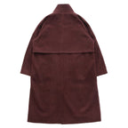 Stand Collar Long Coat #BROWN [AL23W-CO01]