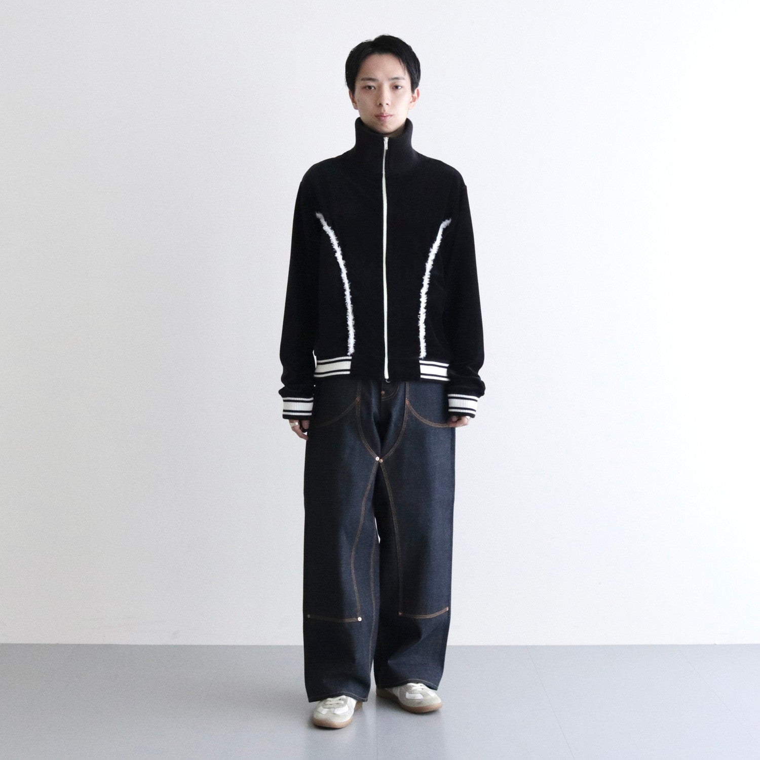 Track Jacket #Navy [LB233-BL04]