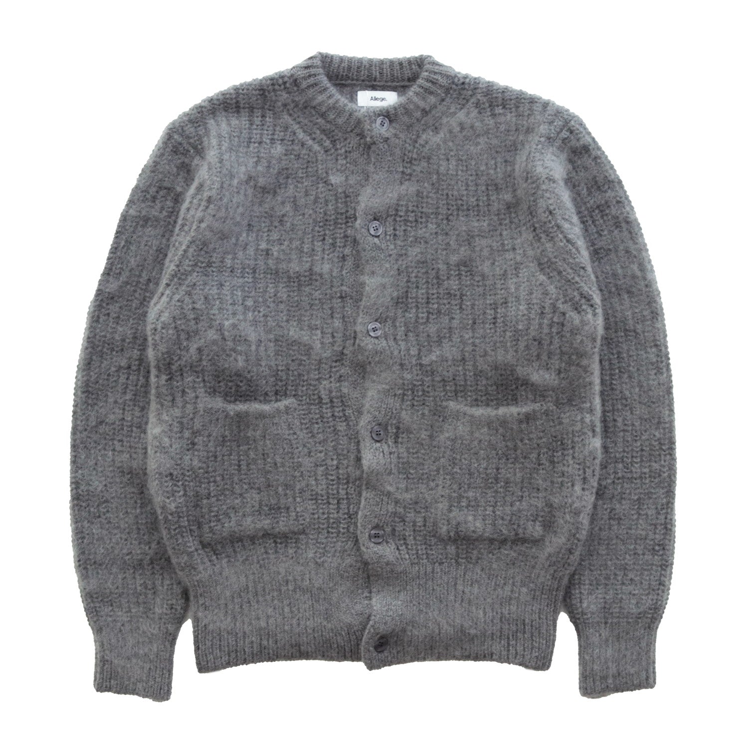 Mohair Cardigan #GRAY [AL23W-KN01]