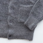 Mohair Cardigan #GRAY [AL23W-KN01]