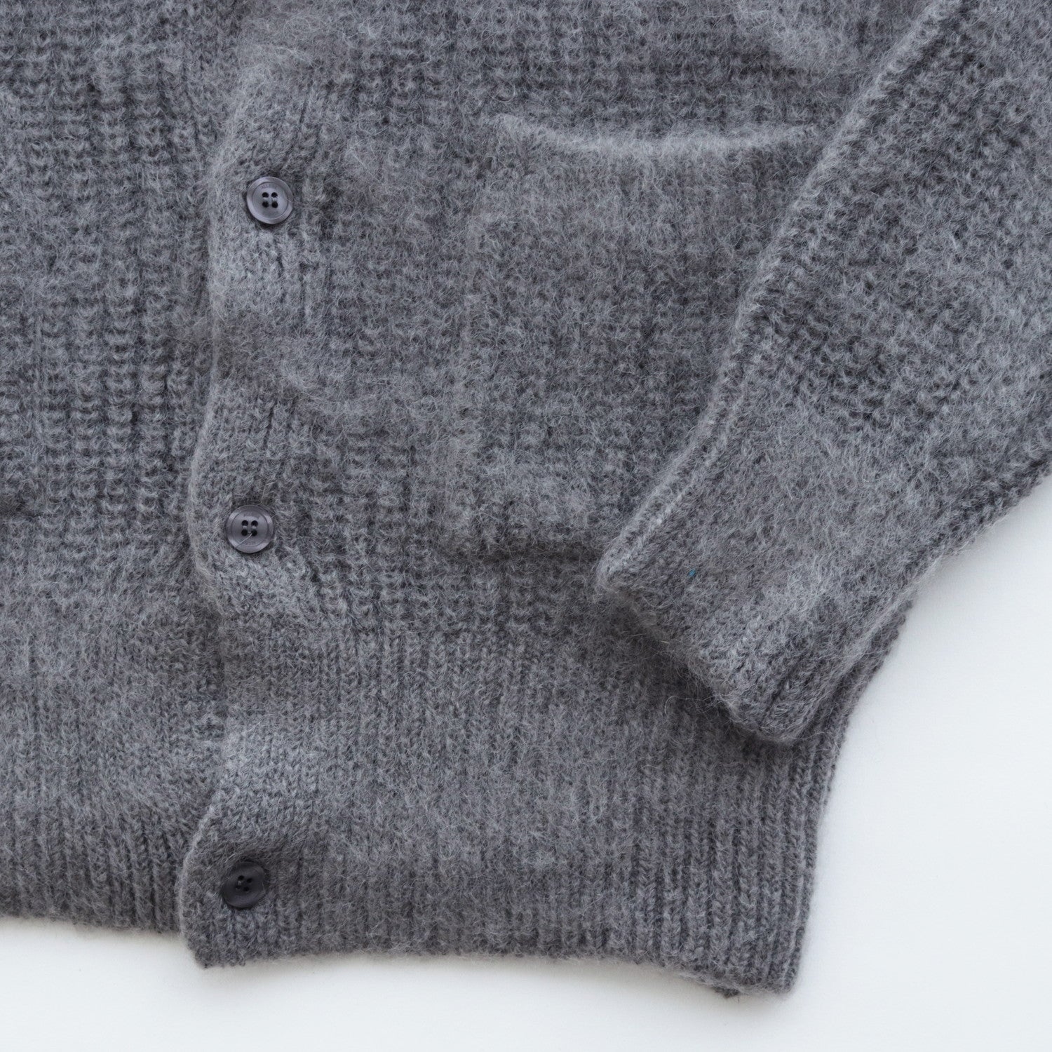 Mohair Cardigan #GRAY [AL23W-KN01]
