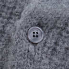 Mohair Cardigan #GRAY [AL23W-KN01]