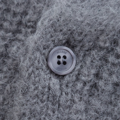 Mohair Cardigan #GRAY [AL23W-KN01]