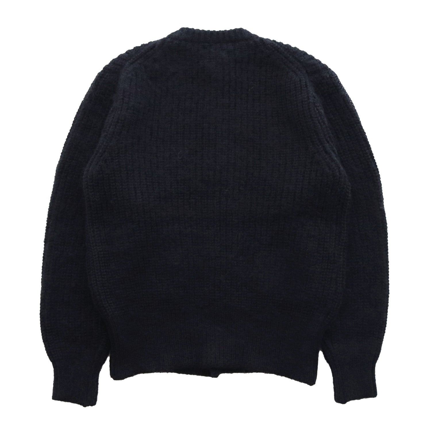 Mohair Cardigan #BLACK [AL23W-KN01]