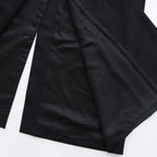 FUR COLLAR COAT #BLACK [232-01-0402]