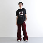 Corduroy Wide Pants #Bordeaux [LB233-PT08]