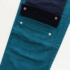 Jules Heart Padded Pants #Petrol blue [AW23-082P]